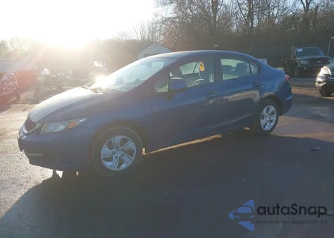 2013 Honda Civic Lx from USA, damaged, VIN 19XFB2F57DE214869